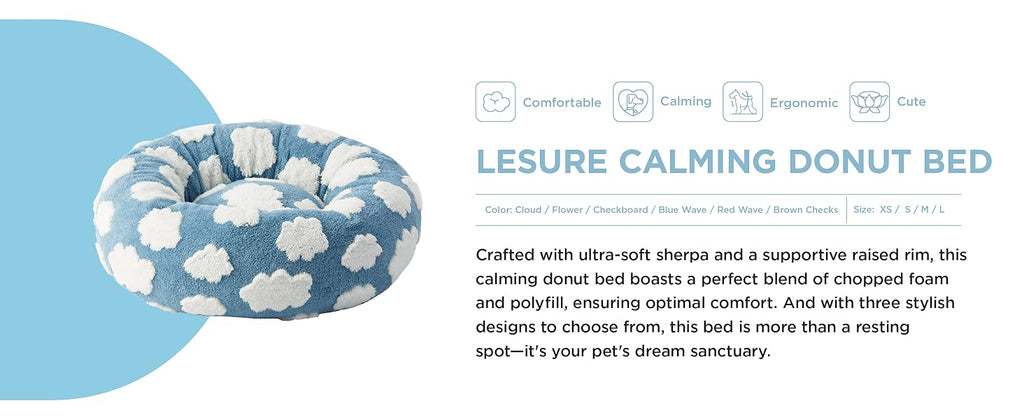 Luxury Round Plush Pet Bed – Soft Comfort Bed for Dogs & Cats