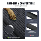 65″ Folding Dog Car Ramp – Lightweight Aluminum Ramp with Non-Slip Surface, Supports Up to 250 lbs