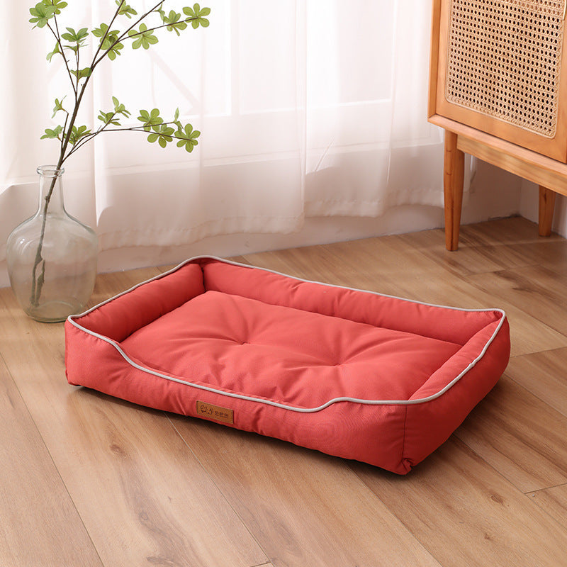 Waterproof Dog Sofa Bed – Scratch-Resistant, Quick-Rebound Comfort Cushion