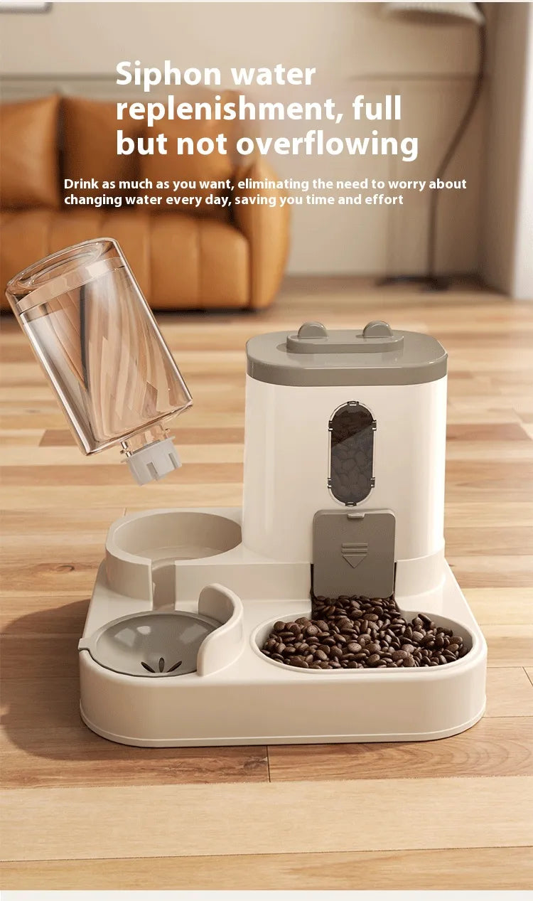 Automatic Pet Feeder + Water Dispenser