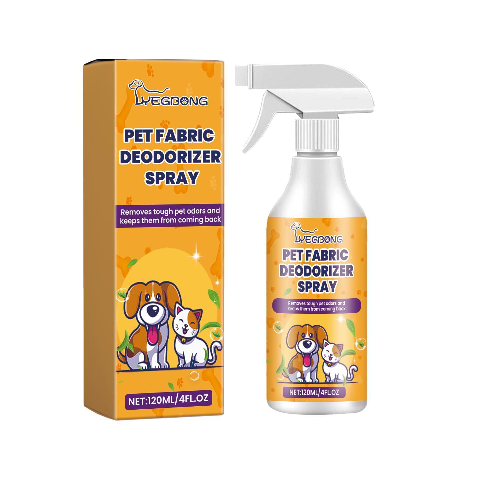 Yegbong Pet Fabric Deodorizer Spray – Long-Lasting Indoor Odor Neutralizer