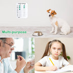 Pet Feeding Reminder Magnetic or Double Sided Adhesive, Prevent Overfeeding