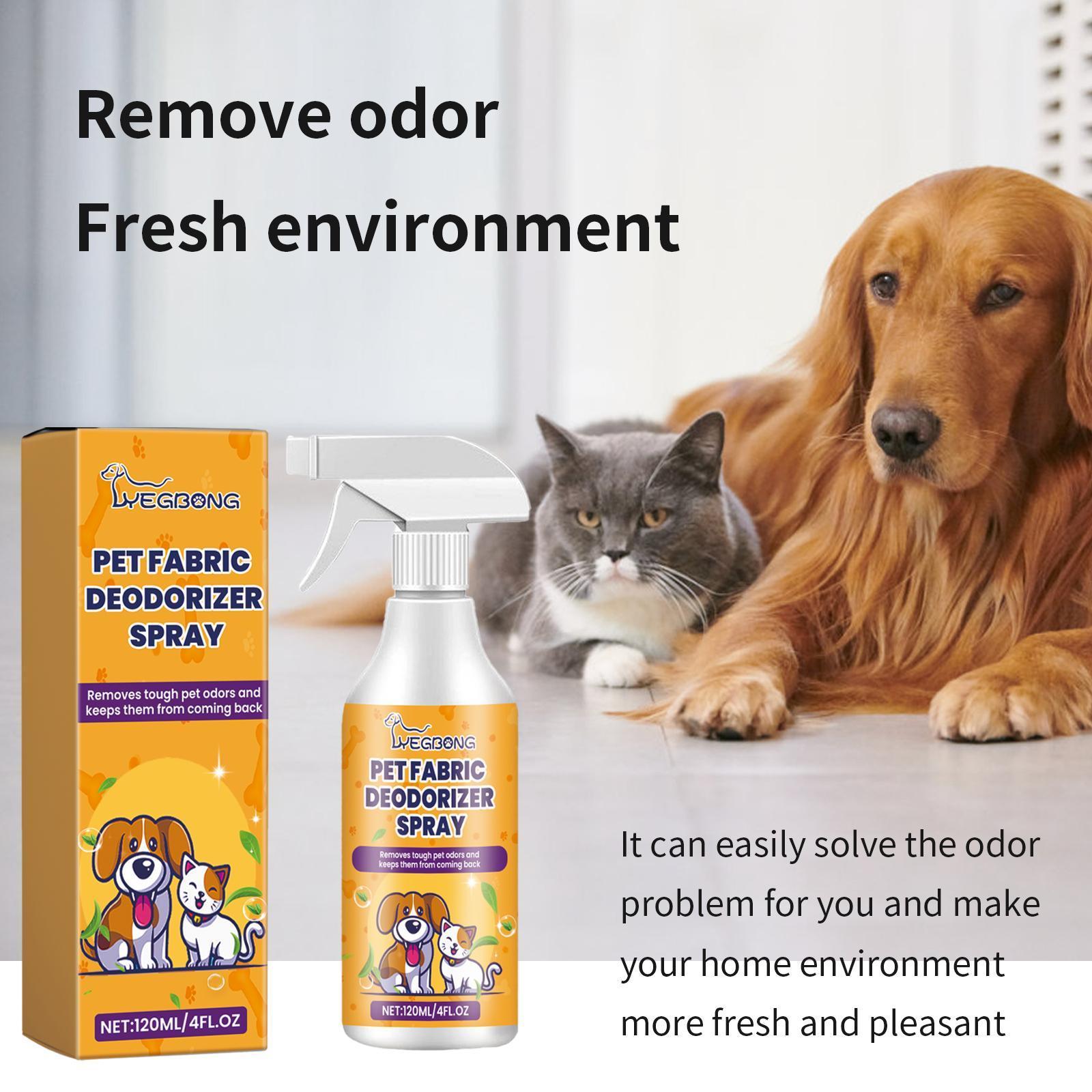 Yegbong Pet Fabric Deodorizer Spray – Long-Lasting Indoor Odor Neutralizer