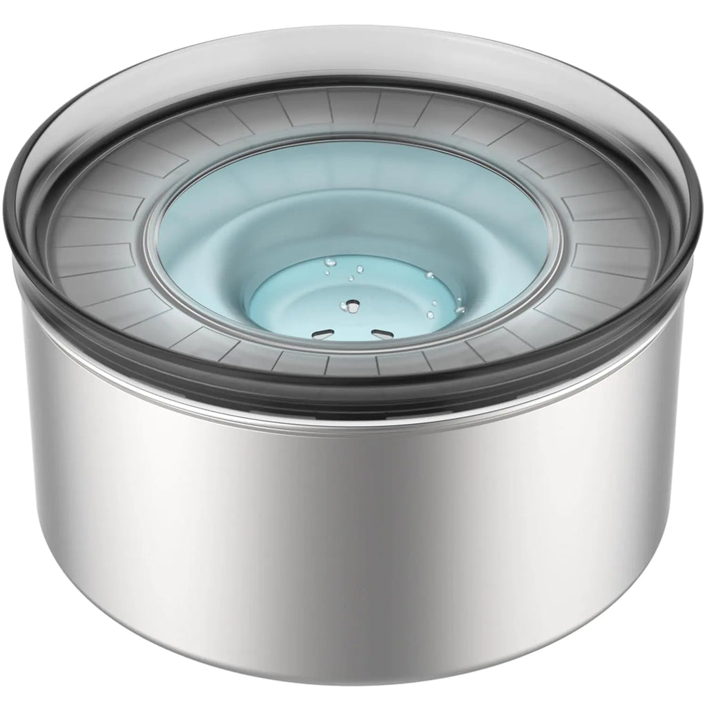 3L Stainless Steel Spill-Proof Dog Water Bowl – No-Splash, Slow-Drink Design