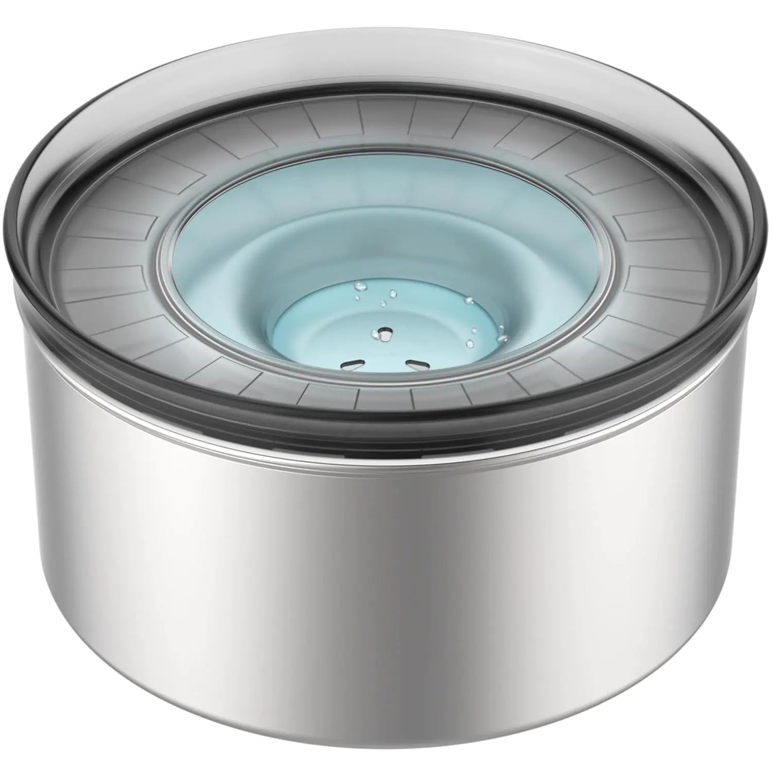 3L Stainless Steel Spill-Proof Dog Water Bowl – No-Splash, Slow-Drink Design