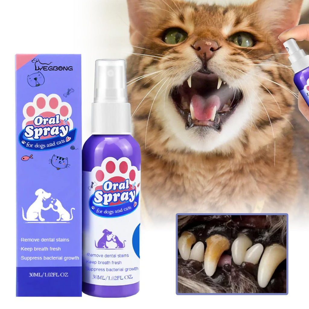 Pet Oral Care Spray – Fresh Breath & Daily Dental Support (30ml)