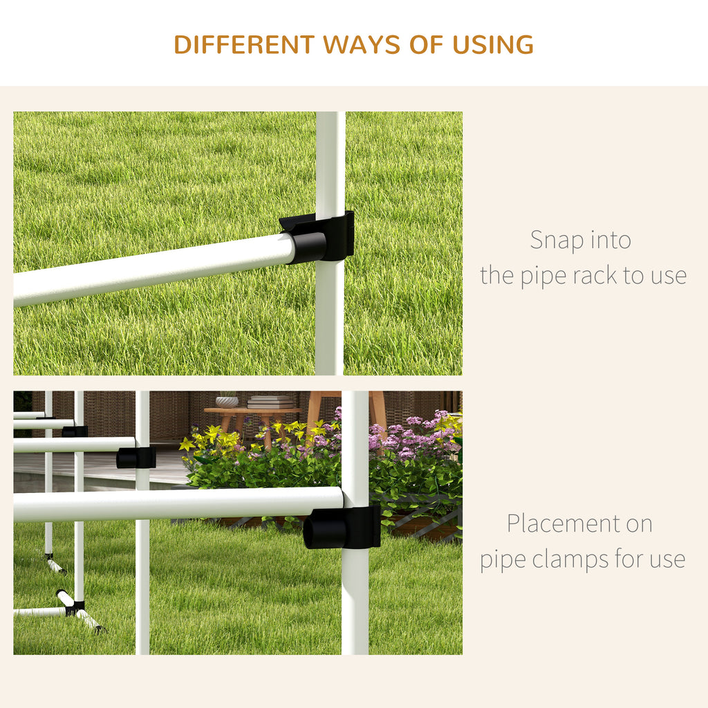 4-Piece Dog Agility Jump Training Set – Adjustable Height Jump Bars with Carry Bag