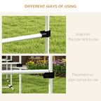 4-Piece Dog Agility Jump Training Set – Adjustable Height Jump Bars with Carry Bag