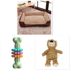 Soft Corn Wool Pet Sofa Bed – Removable Washable Dog & Cat Bed