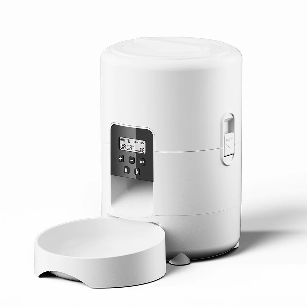 Smart WiFi Pet Feeder (2L Automatic Food Dispenser)