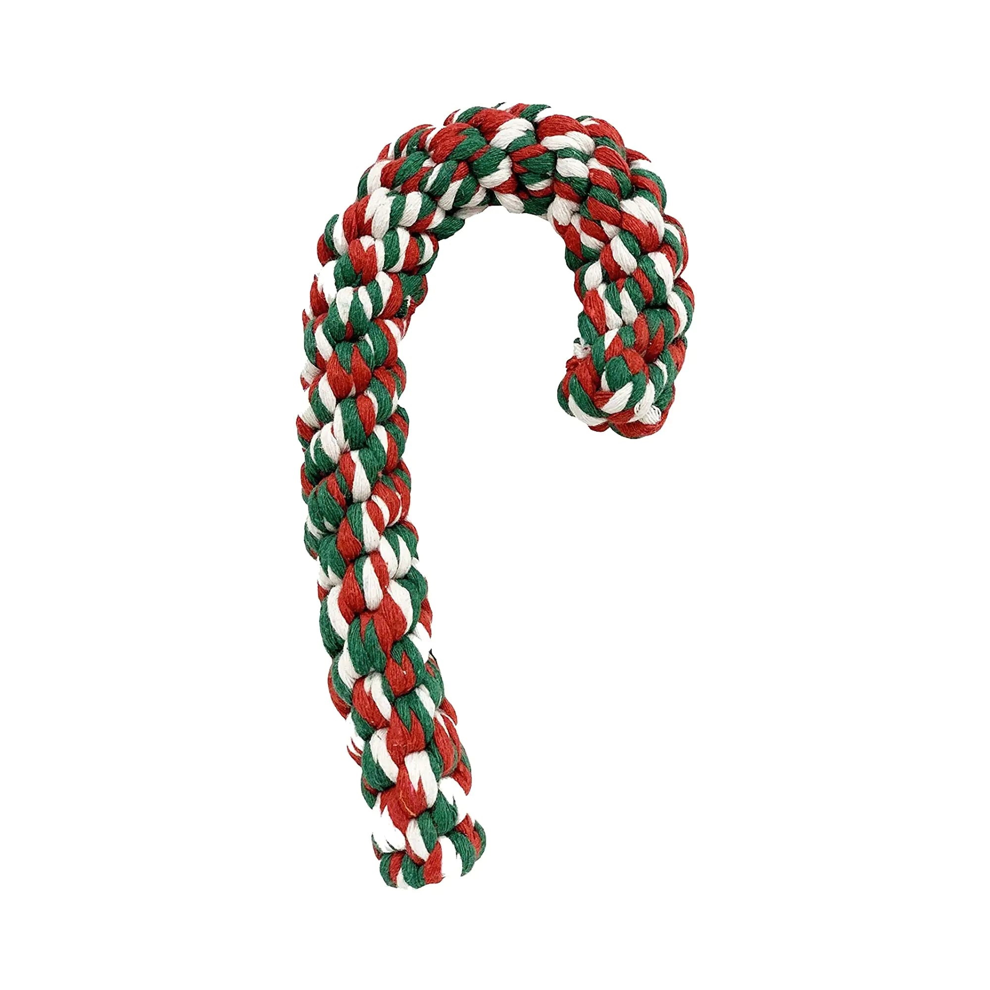 Midlee Candy Cane Rope Dog Toy (Large)