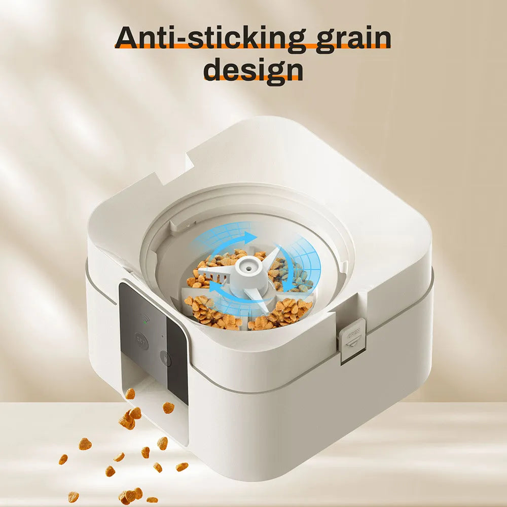 Smart WiFi Pet Feeder (2L Automatic Food Dispenser)