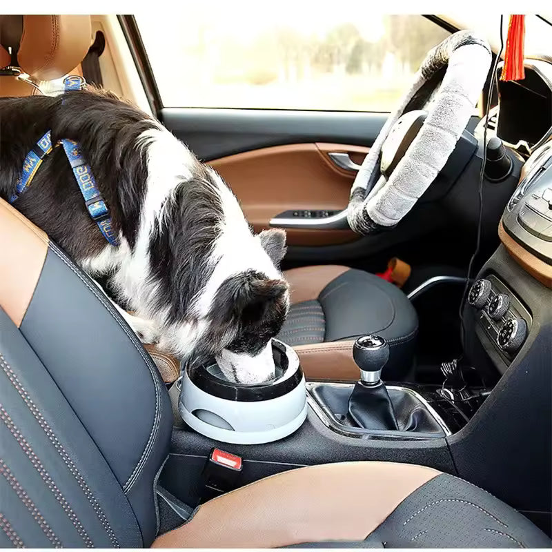 Floating Pet Water Bowl – No-Spill, Anti-Splash Dog & Cat Drinking Bowl