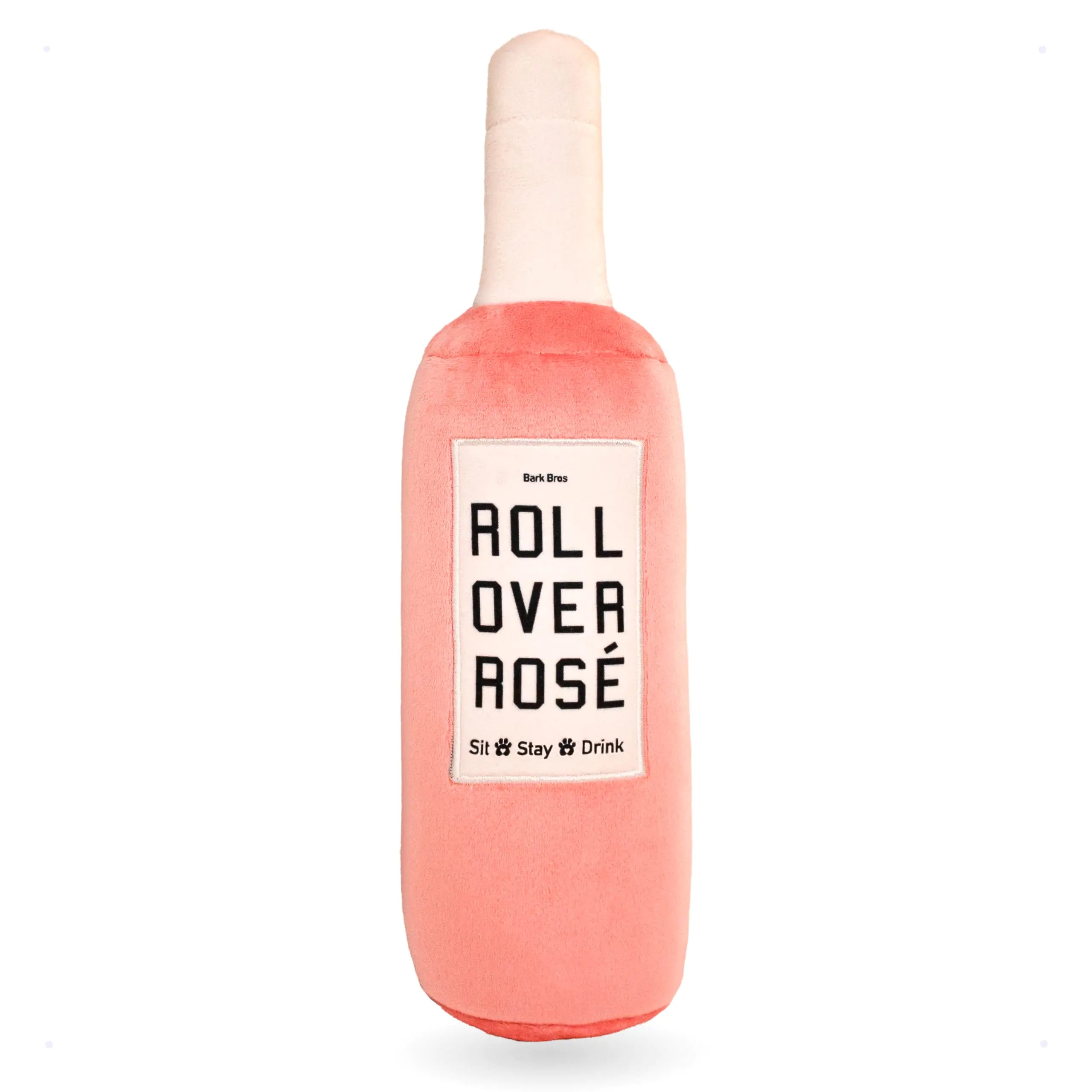 Bark Bros “Rosé All Day” Plush Dog Toy