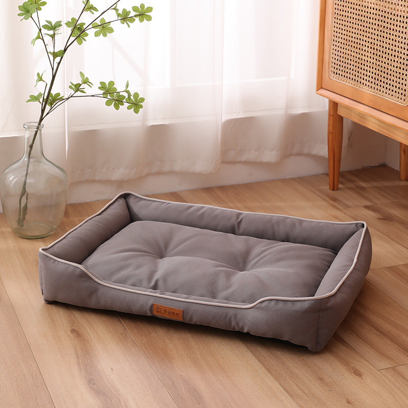 Waterproof Dog Sofa Bed – Scratch-Resistant, Quick-Rebound Comfort Cushion
