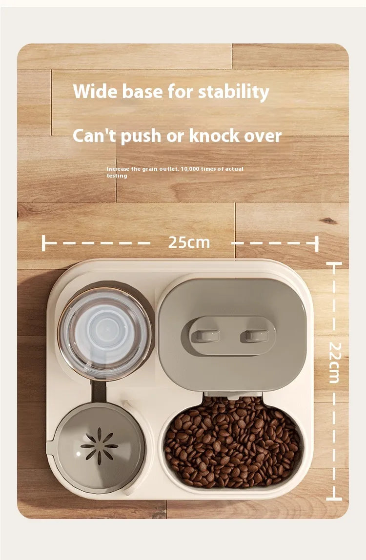 Automatic Pet Feeder + Water Dispenser