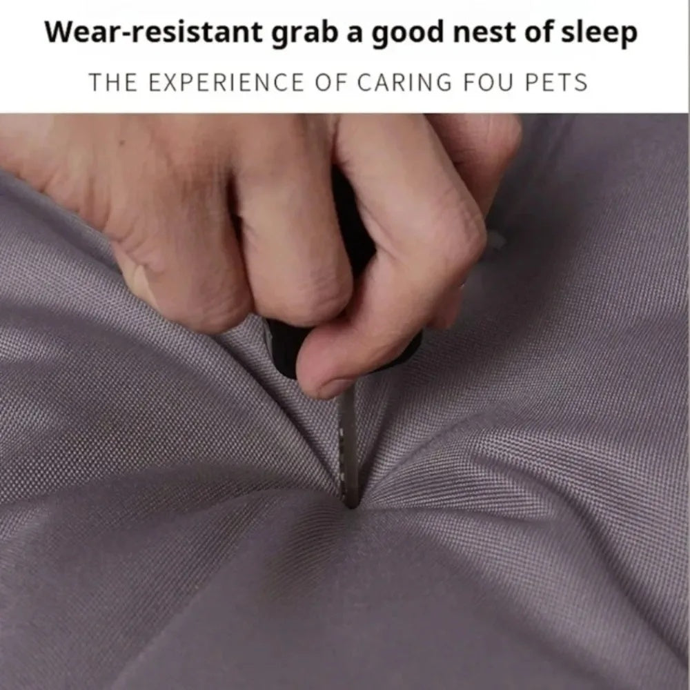 Waterproof Dog Sofa Bed – Scratch-Resistant, Quick-Rebound Comfort Cushion