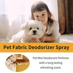 Yegbong Pet Fabric Deodorizer Spray – Long-Lasting Indoor Odor Neutralizer