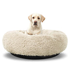 Washable Round 30" Calming Dog Bed (Donut Style)