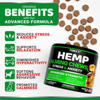 YUMA'S Hemp Calming Chews, 170 Chews Chicken Flavor